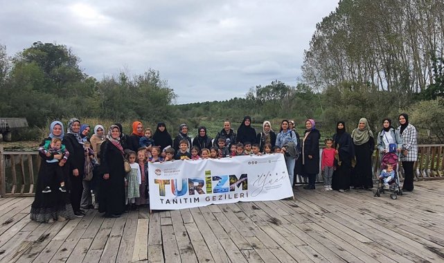 Sakarya Büyükşehir'in gezi programı minikleri mest etti