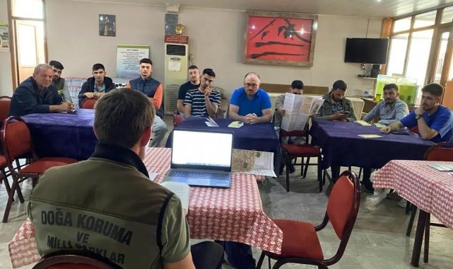 Salihli'de avcılar eğitimden geçiyor