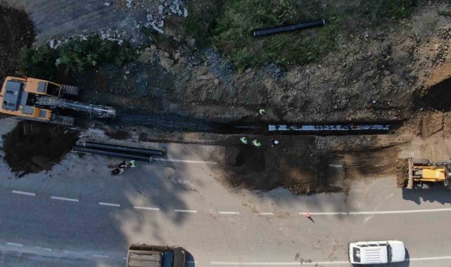 Samsun'da 9 ilçeye 100 milyon liralık içme suyu yatırımı