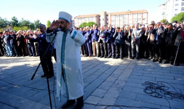Samsun'da Filistin'de hayatını kaybedenler için gıyabi cenaze namazı