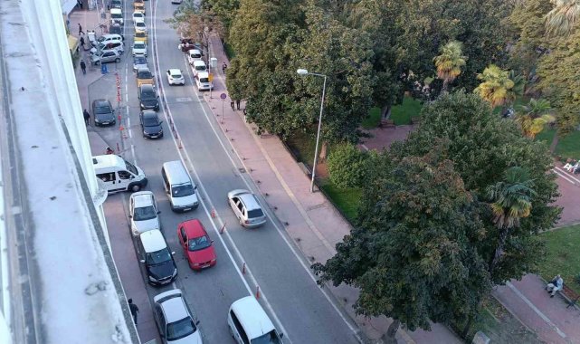 Samsun'da trafiğe kaydı yapılan taşıt sayısı yüzde 15,4 azaldı