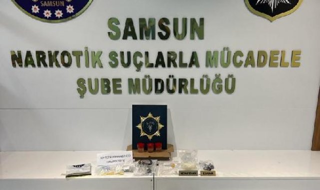 Samsun'da uyuşturucu ticaretine 20 gözaltı