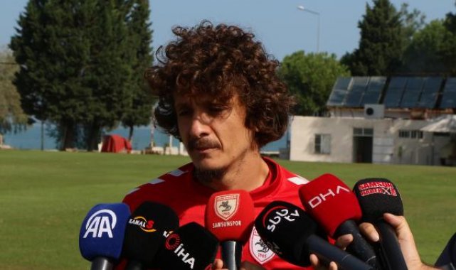 Samsunspor Kaptanı Osman Çelik: Biz de eve gittiğimizde rahat uyuyamıyoruz