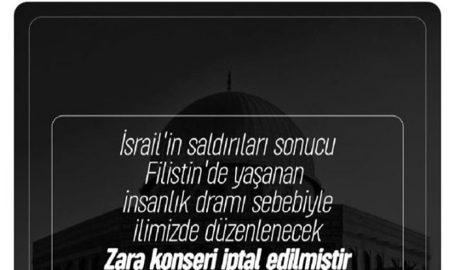 Sanatçı Zara'nın Sivas konseri ikinci kez iptal oldu
