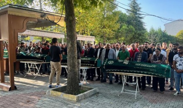 Sancaktepe'de ölü bulunan 3 kardeş son yolculuğuna uğurlandı