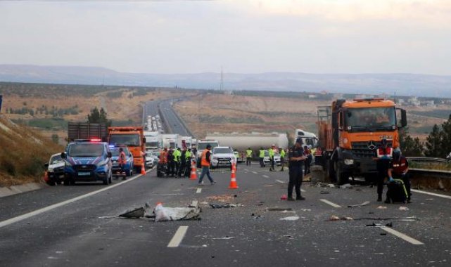 Şanlıurfa'daki kazada ölen 5 kişinin cenazeleri, memleketleri Diyarbakır'a gönderildi