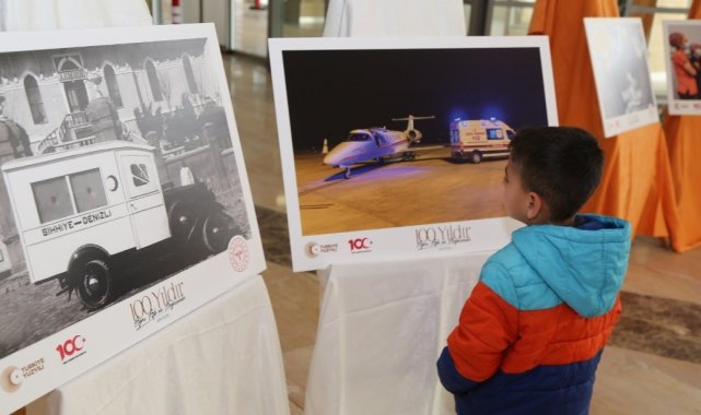 Şehir Hastanesi'nde 100. yıl fotoğraf sergisine yoğun ilgi