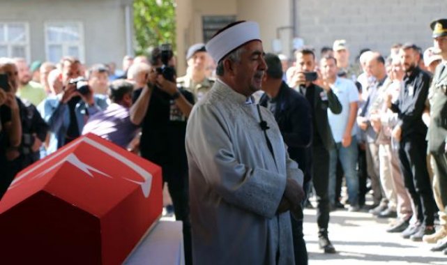 Şehit Uzman Çavuş Recep Parlak, son yolculuğuna uğurlandı