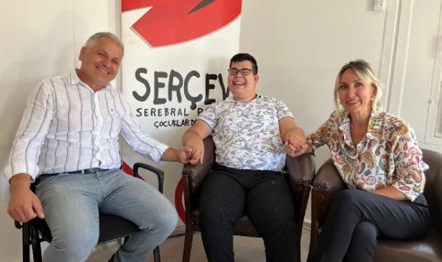 Serebral palsi hastası Serhat'ın üniversite hayali gerçek oldu