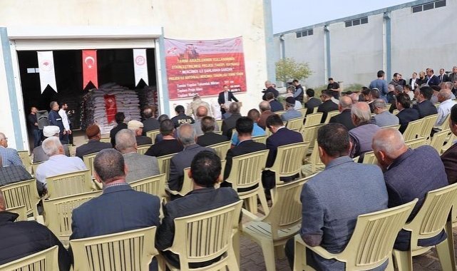 Siirt'te çiftçilere mercimek tohumu desteği