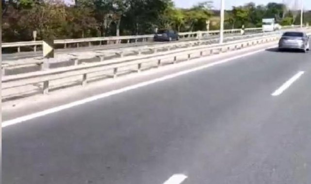 Silivri'de kilometrelerce ters yönde ilerledi