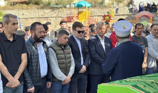Simav'da Kıbrıs Gazisi toprağa verildi