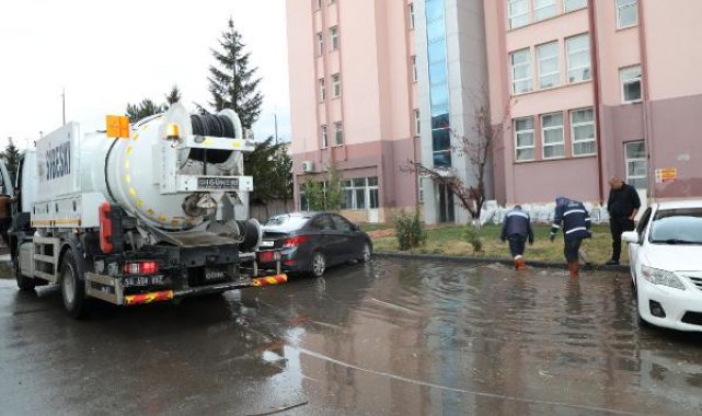 Sivas'ta sağanak sonrası hasar tespit çalışması başlatıldı
