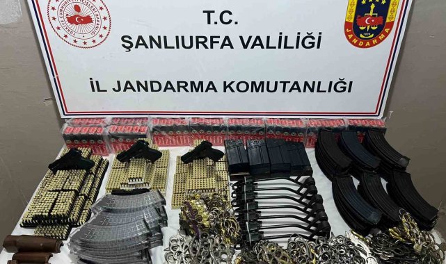 Siverek'te silah kaçakçılarına operasyon