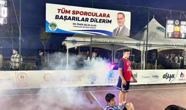 Sokak basketbolu heyecanı başladı