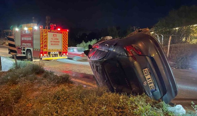 Söke'de trafik kazası:2 yaralı