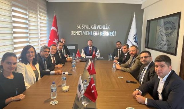 Sosyal Güvenlik Denetmenleri Derneği yeni başkanı Mustafa Şahin oldu