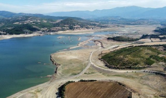 Su seviyesi yüzde 8,5'e düşen Bayramiç Barajı, tarımsal sulamaya kapatılıyor