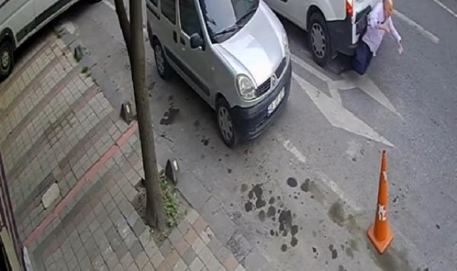 Sultangazi'de kaza anı kamerada