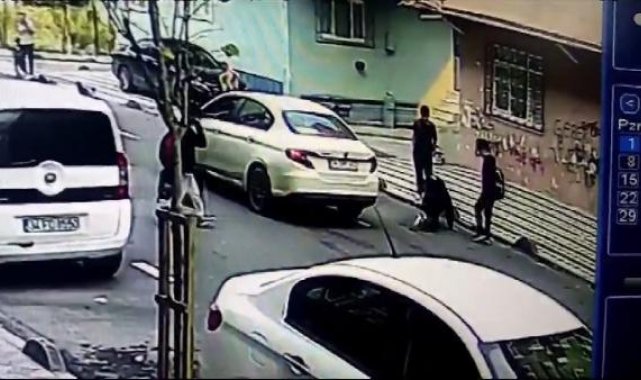 Sultangazi'de sürücü unuttu, çocuk facianın önüne geçti