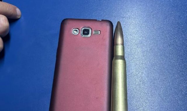 Şüphe üzerine durdurulan kişinin üzerinden 'uçaksavar' mermisi' çıktı