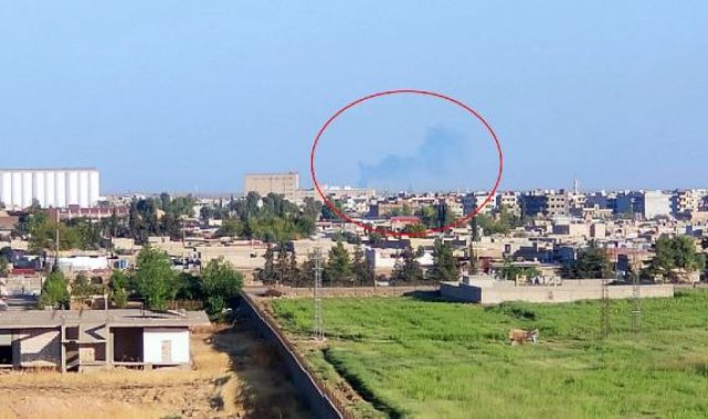 Suriye'nin kuzeyindeki Kamışlı'dan 3'üncü günde de duman yükseldi