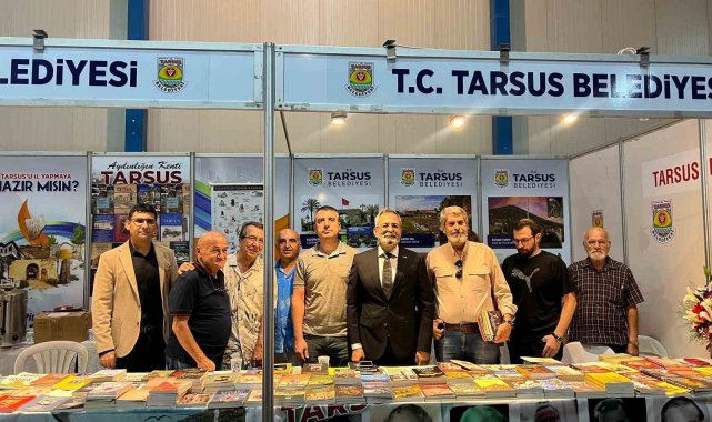Tarsus Belediyesinin standına yoğun ilgi