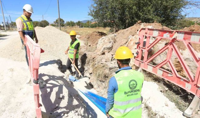 Tavas-Sarıabat'a 15 bin 250 metre içme suyu hattı