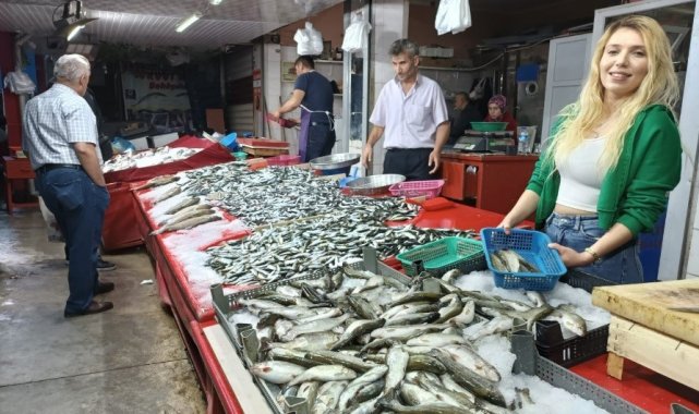 Tavşanlı balık pazarında hareketlilik