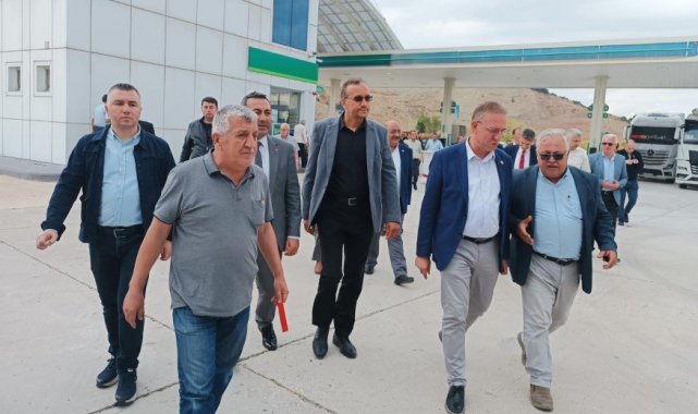 Tavşanlı'da Emet Taşıyıcılar Kooperatifinin akaryakıt istasyonu açıldı