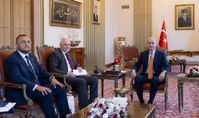 TBMM Başkanı Kurtulmuş, Çekya ve Ukrayna Büyükelçilerini kabul etti