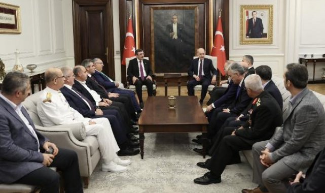 TBMM Başkanı Kurtulmuş'tan Bakan Yerlikaya'ya 'geçmiş olsun' ziyareti