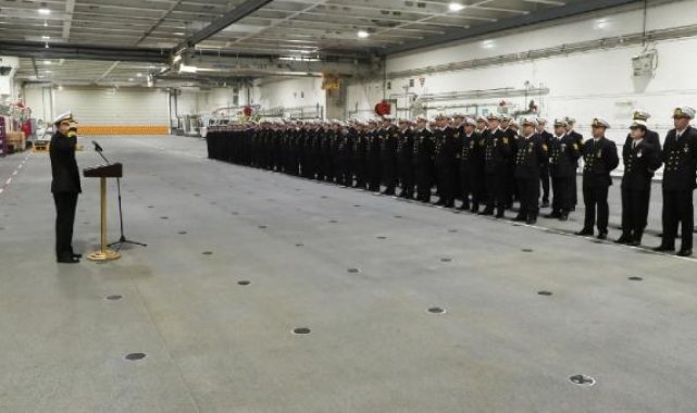 TCG Anadolu gemisinde 29 Ekim töreni