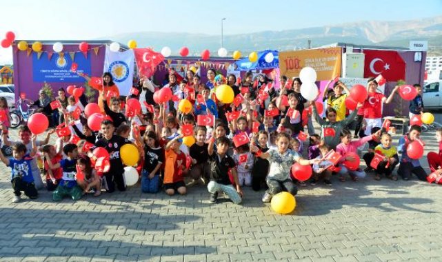 TEGV, Cumhuriyet'in 100'üncü yılını depremzede çocuklarla kutladı