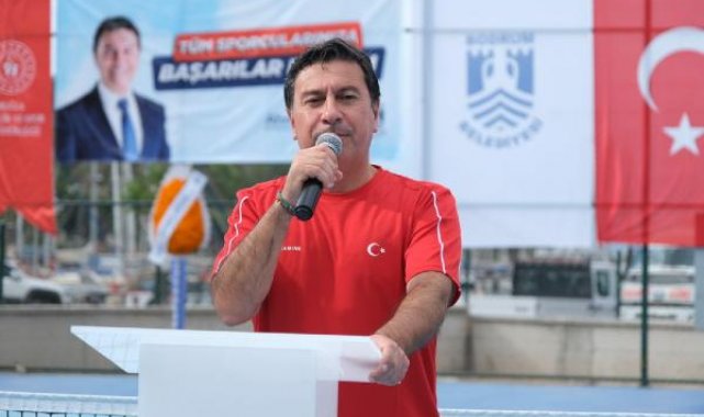 Tekerlekli Sandalye 100'üncü Yıl Tenis Turnuvası, Bodrum'da başladı