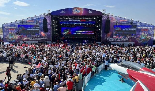 TEKNOFEST İzmir'de, 1 milyon 100 bin ziyaretçi ağırlandı