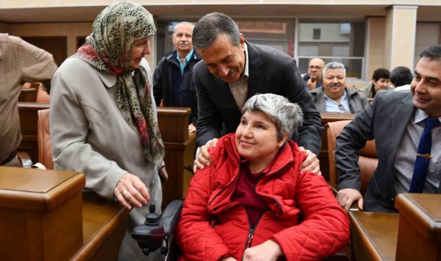 Tepebaşı Belediye Başkanı Ataç Türkiye Sakatlar Derneği üyeleri ile bir araya geldi