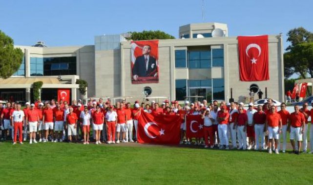 TGF 100. Yıl Cumhuriyet Kupası Golf Turnuvası Antalya'da başladı