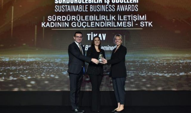 TİKAV'ın kırsal bölgelerde yaşayan kadınlara yönelik eğitim projesi ödül kazandı