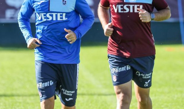 Trabzonspor'da Trezeguet ve Bardhi idmanda