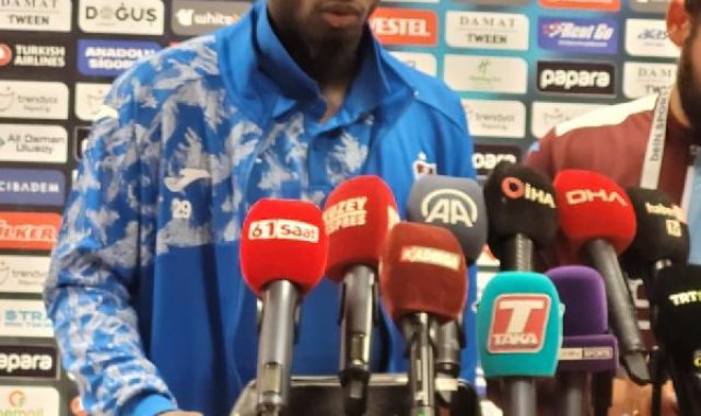 Trabzonsporlu futbolcular galibiyeti değerlendirdi