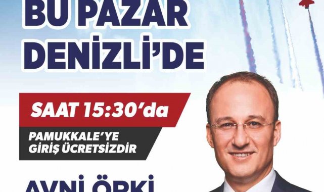 Türk Yıldızları Pamukkale'ye geliyor