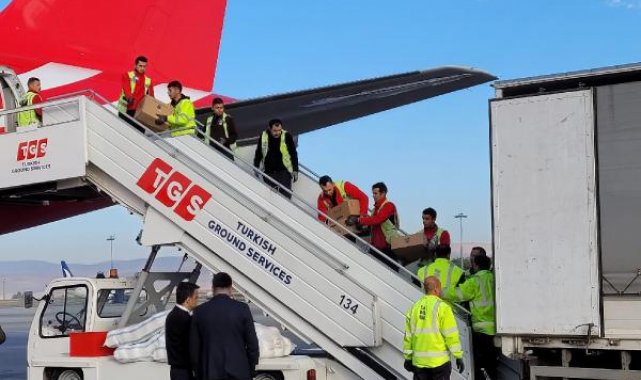Türkiye'den, Gazze'ye sağlık malzemesi yardımı