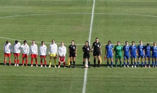 U17 Kız Milli Futbol Takımı, Moldova'yı 6-2 yendi