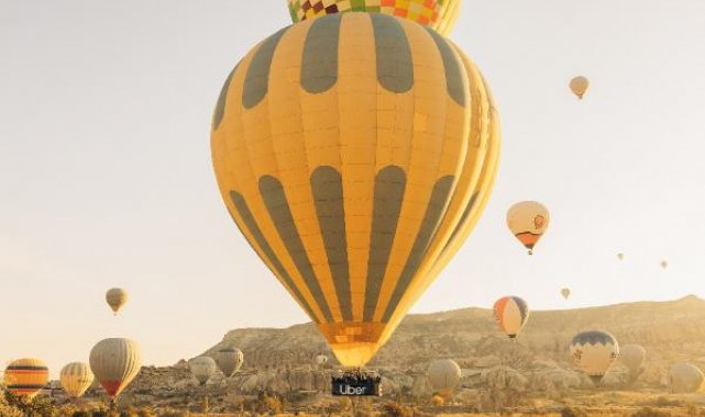 Uber Balon, Cumhuriyetin 100'üncü yılı için dünyada ilk kez Kapadokya'dan havalanacak