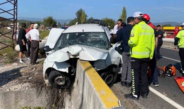 Ula'da yine kaza; 1 yaralı