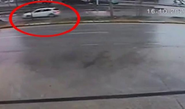 Üniversiteli Batuhan'ın öldüğü kaza güvenlik kamerasında