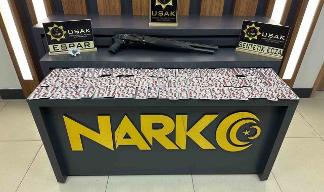 Uşak'taki uyuşturucu operasyonunda 1 kişi tutuklandı