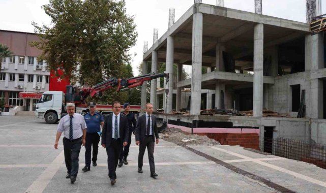 Vali Akbıyık, Köyceğiz'de incelemelerde bulundu