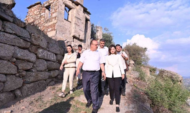 Vali Canbolat Çine ve Karpuzlu'da incelemelerde bulundu